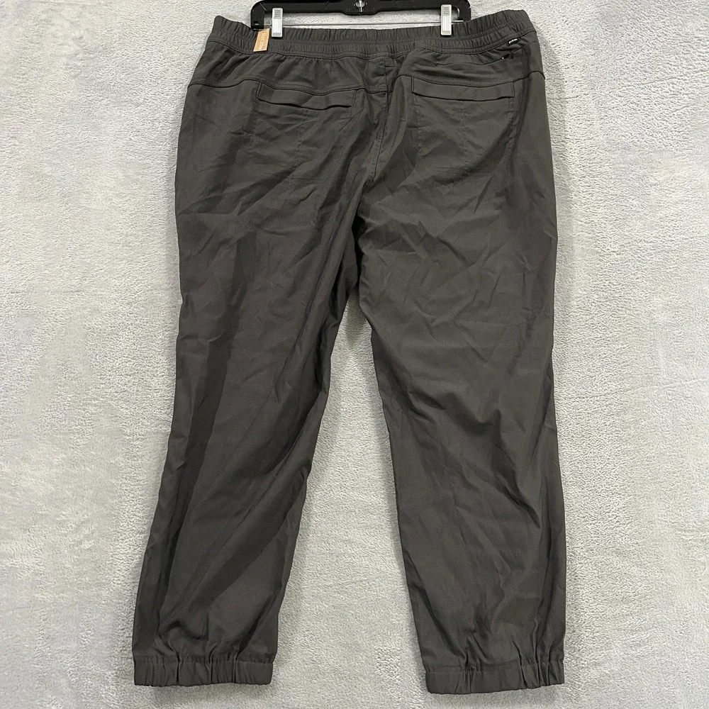 Prana Jogger Pants Womens 20W Halle E-Waist Jogger II Dark Iron Performance Hike